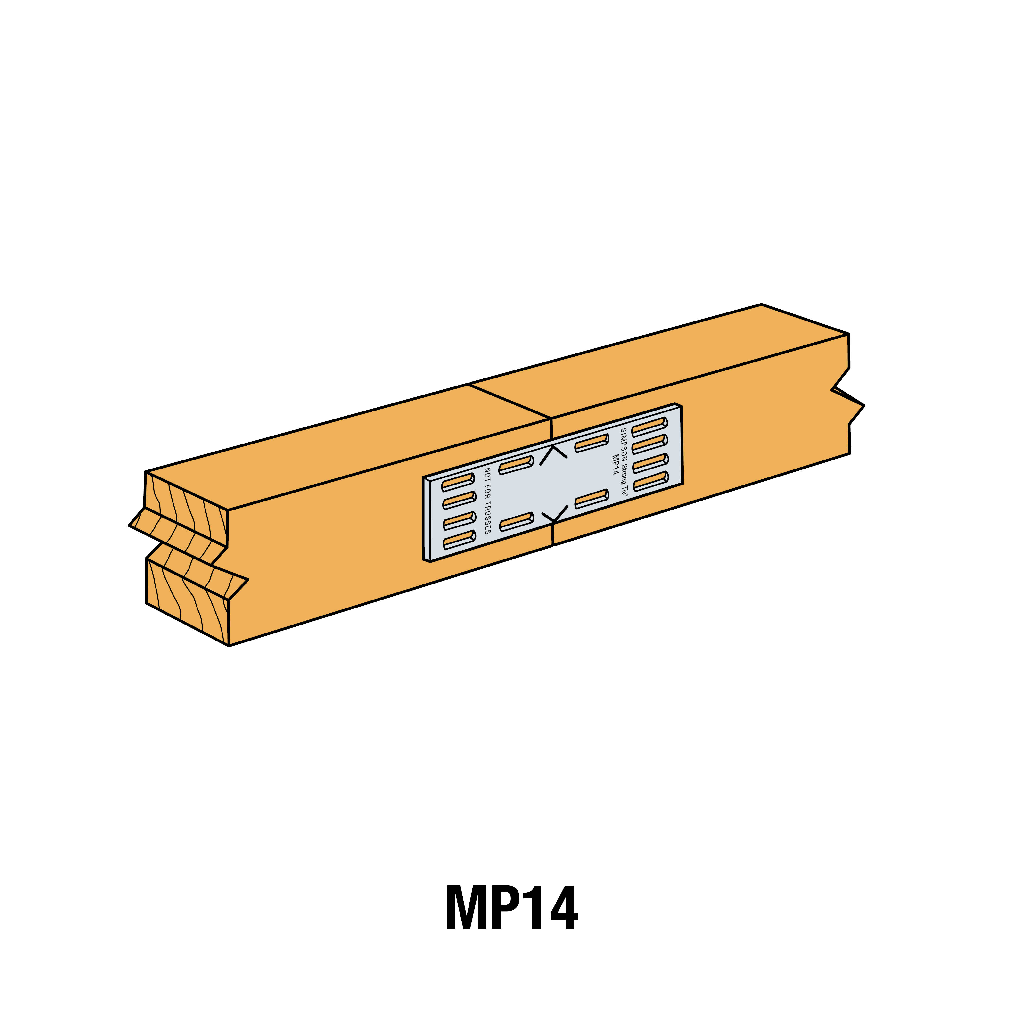 Mending Plate MP Simpson StrongTie