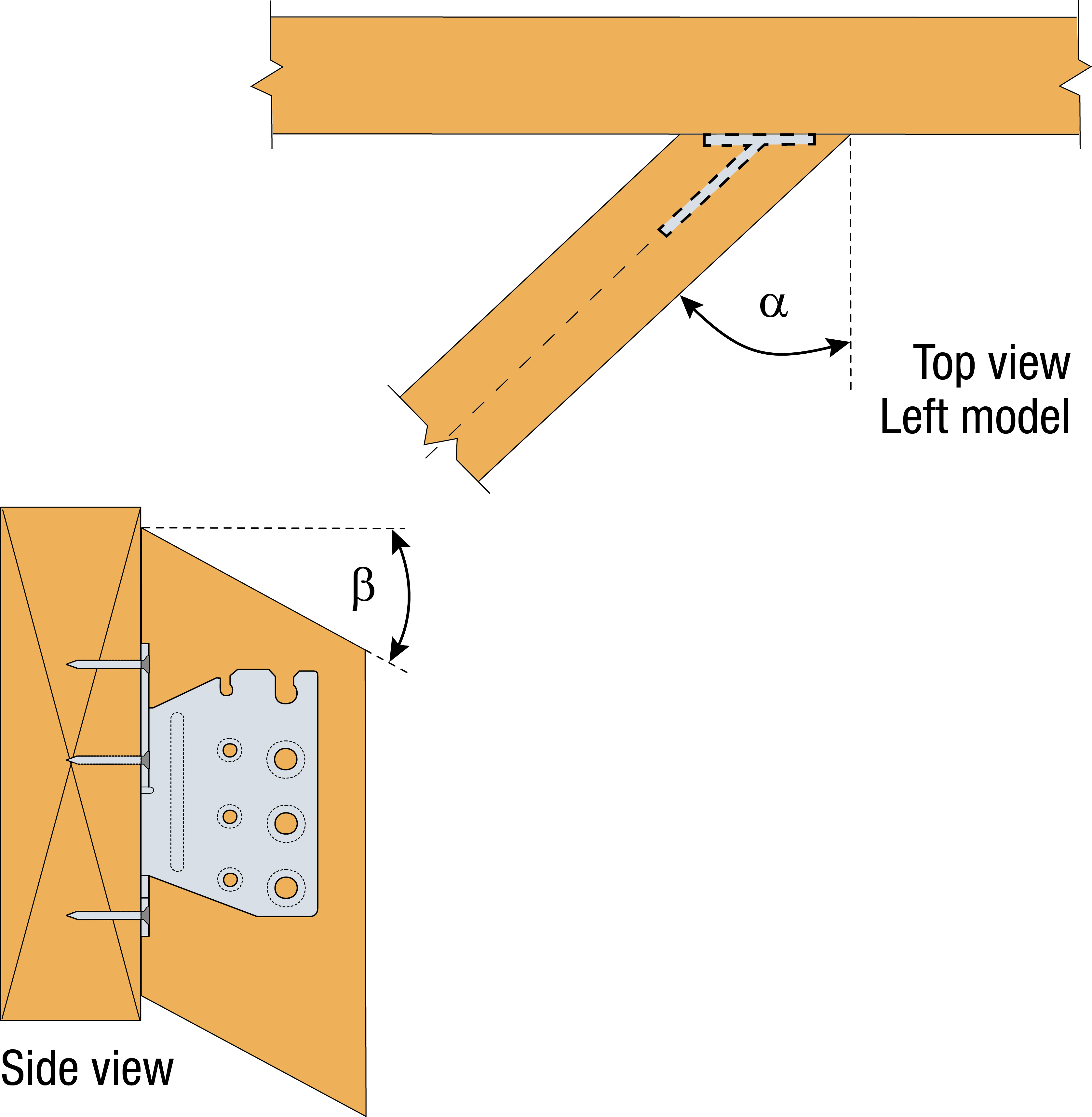 Concealed Beam Hanger TUS Simpson StrongTie
