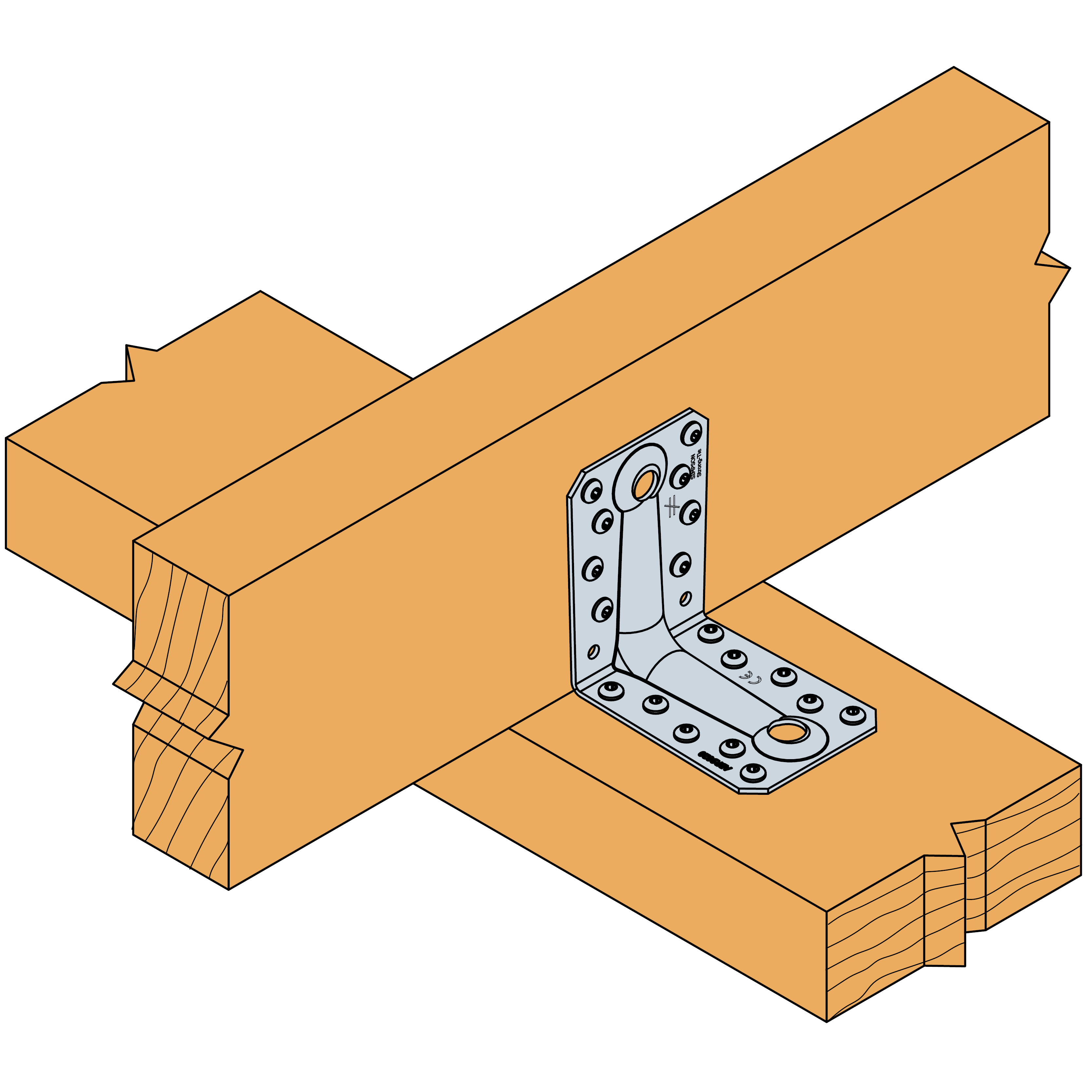 Reinforced Angle Bracket - ABR | Simpson Strong-Tie