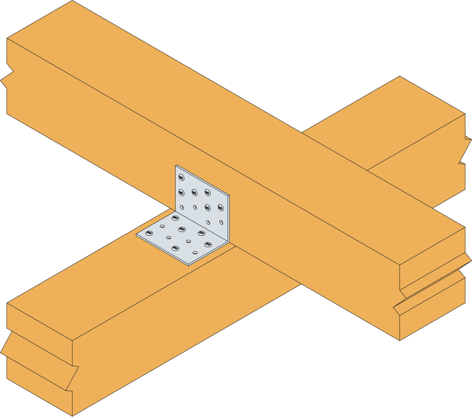 Nail Plate Angle Bracket ES Simpson StrongTie