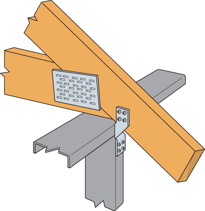 High Wind Ties H2.5A Simpson StrongTie