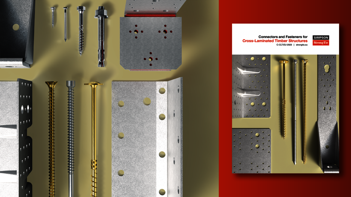 Connectors and Fasteners for Cross Laminated Timber Construction