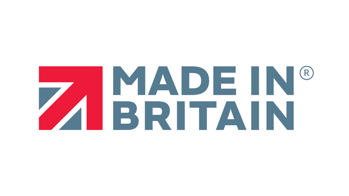 Made in Britain white background