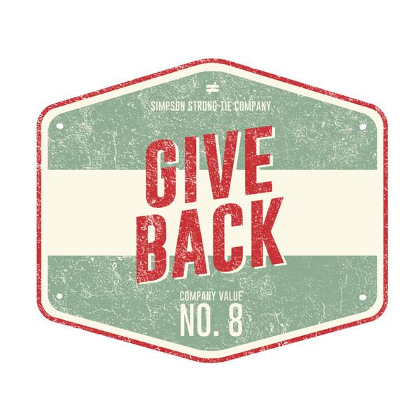 8. Give Back