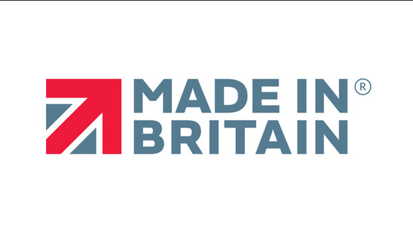 Made in Britain white background
