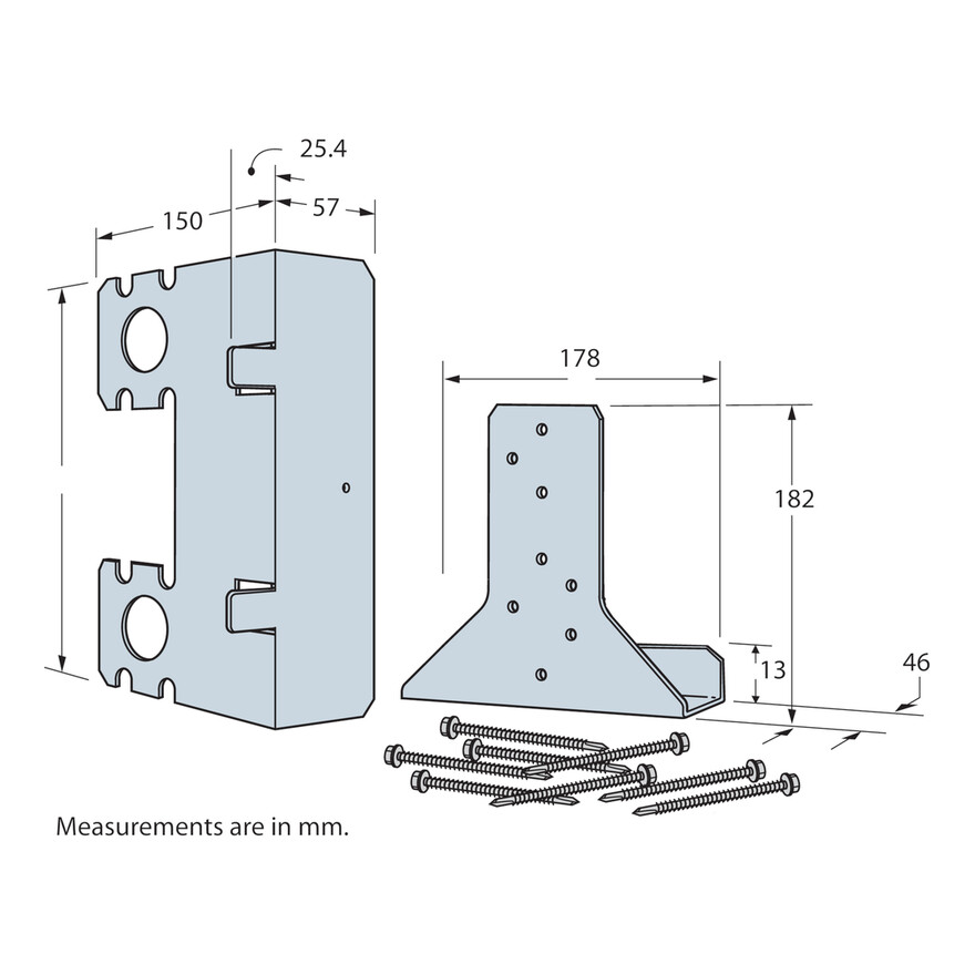 Insulated Concrete Form Hanger ICF Simpson StrongTie