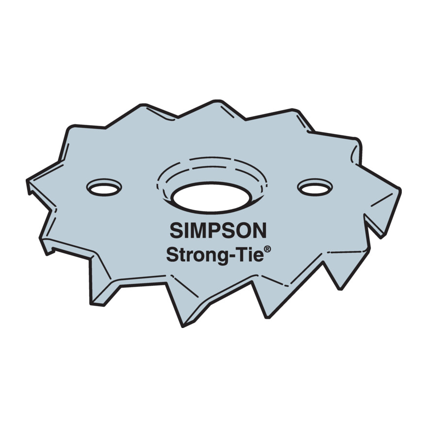 Toothed Plate Timber Connector DSTC / SSTC Simpson StrongTie