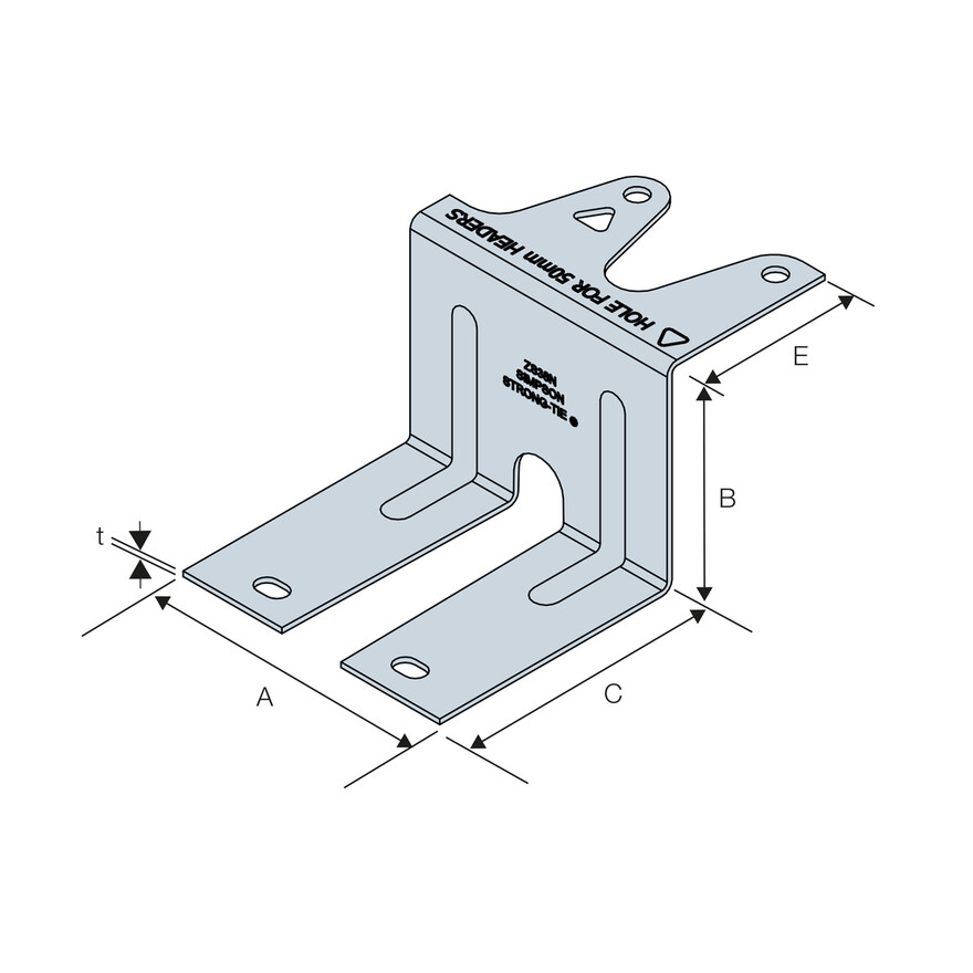 Slotted ZClip ZS Simpson StrongTie