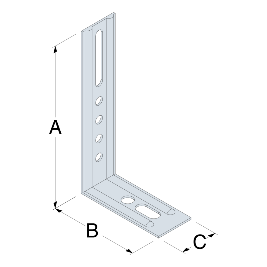 SIMSPON THE WINNING EDGE 3L シンプソン Multi Angle Bracket - END | Simpson Strong-Tie