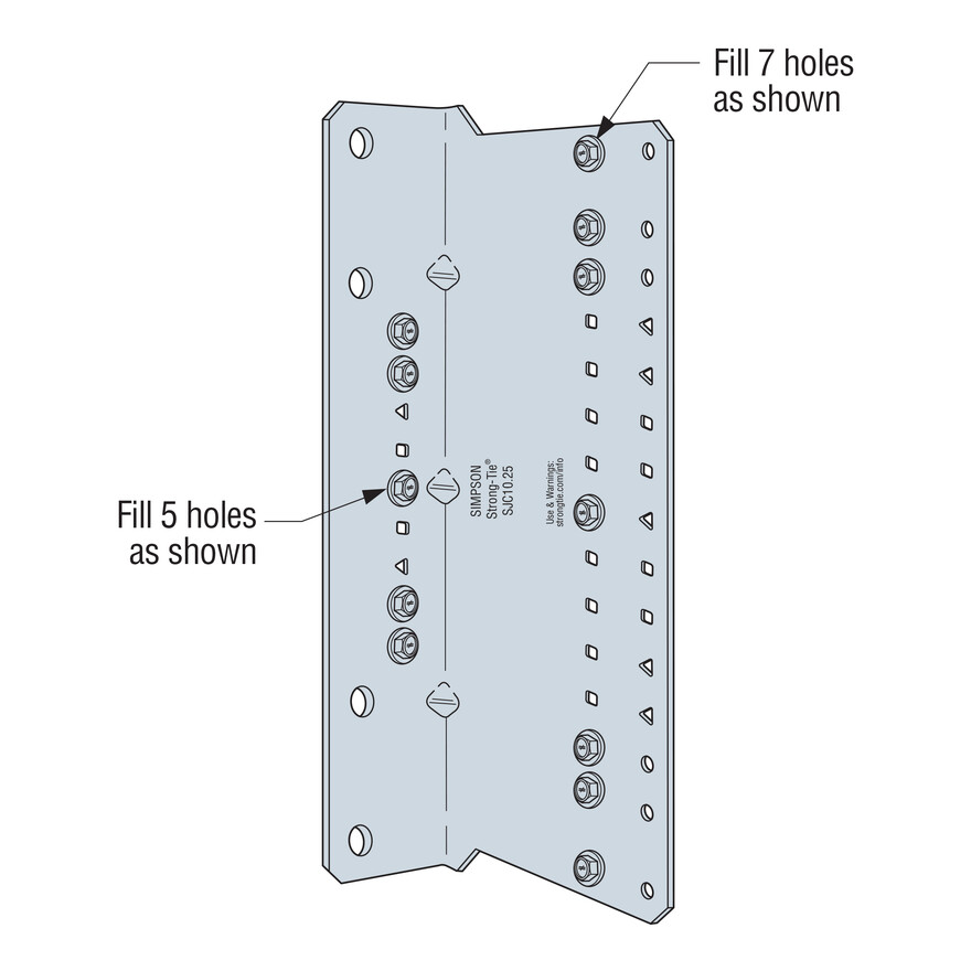 SteelJoist Connectors SJC Simpson StrongTie