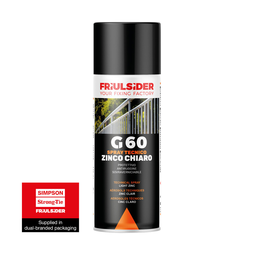 G60 Tech Spray Light Zinc
