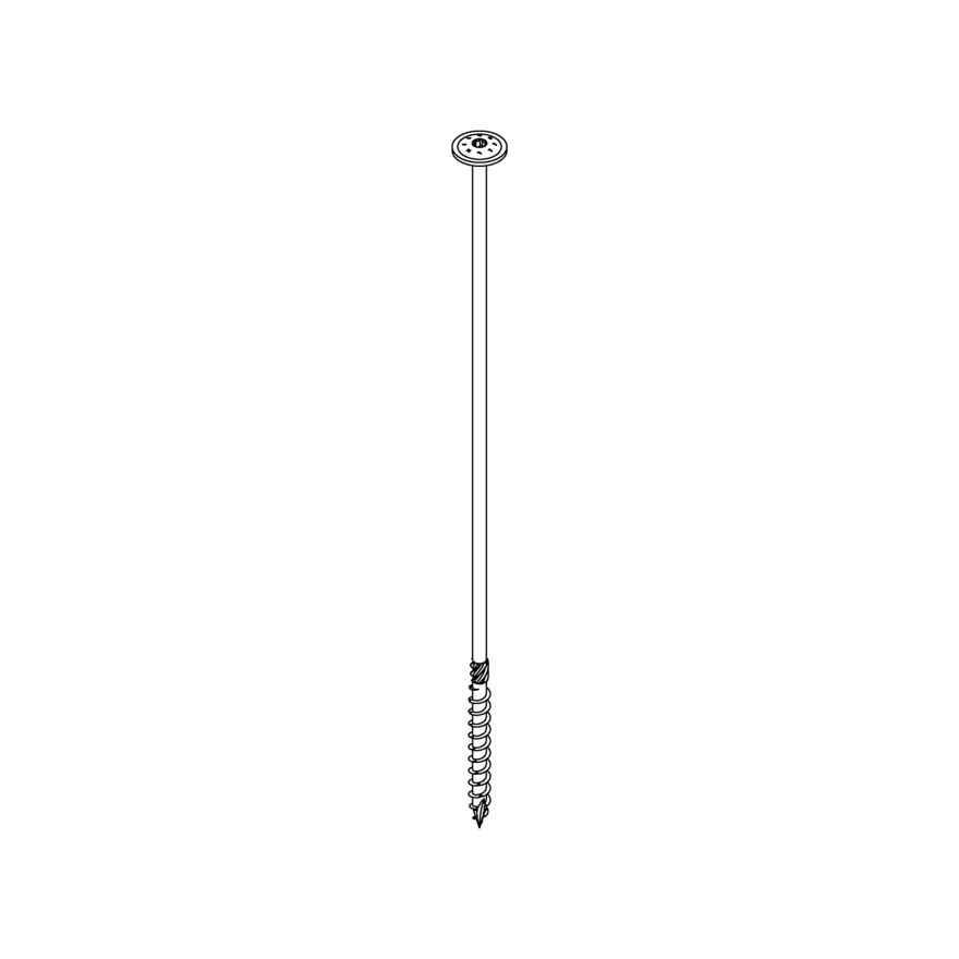 Sw10 Thread SWW Structural Washer Head Wood Screw - SWW | Simpson Strong-Tie
