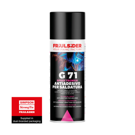 G71 Technical spray - ANTI-SPATTER FOR WELDING