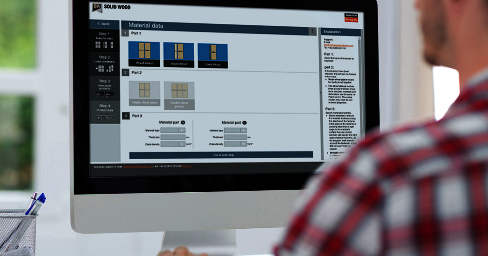 Solid Wood Fastening Solution Software | Simpson Strong-Tie