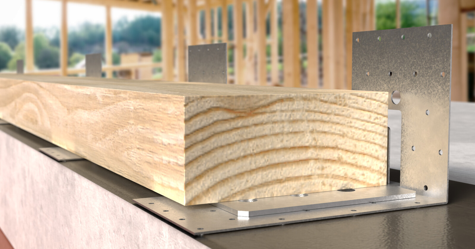 Timber Frame Levelling System Simpson StrongTie